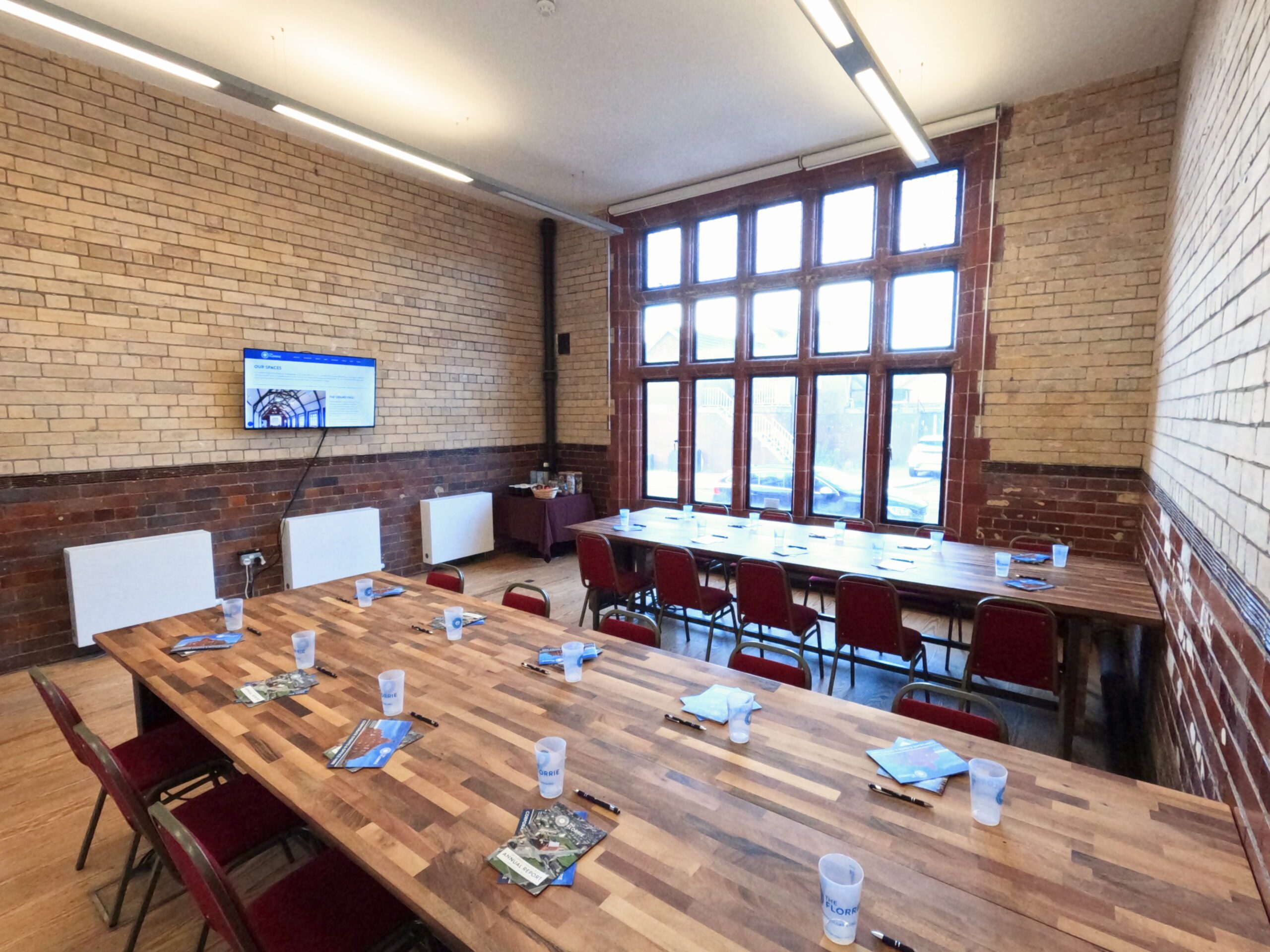 The Training Room event space at The Florrie.