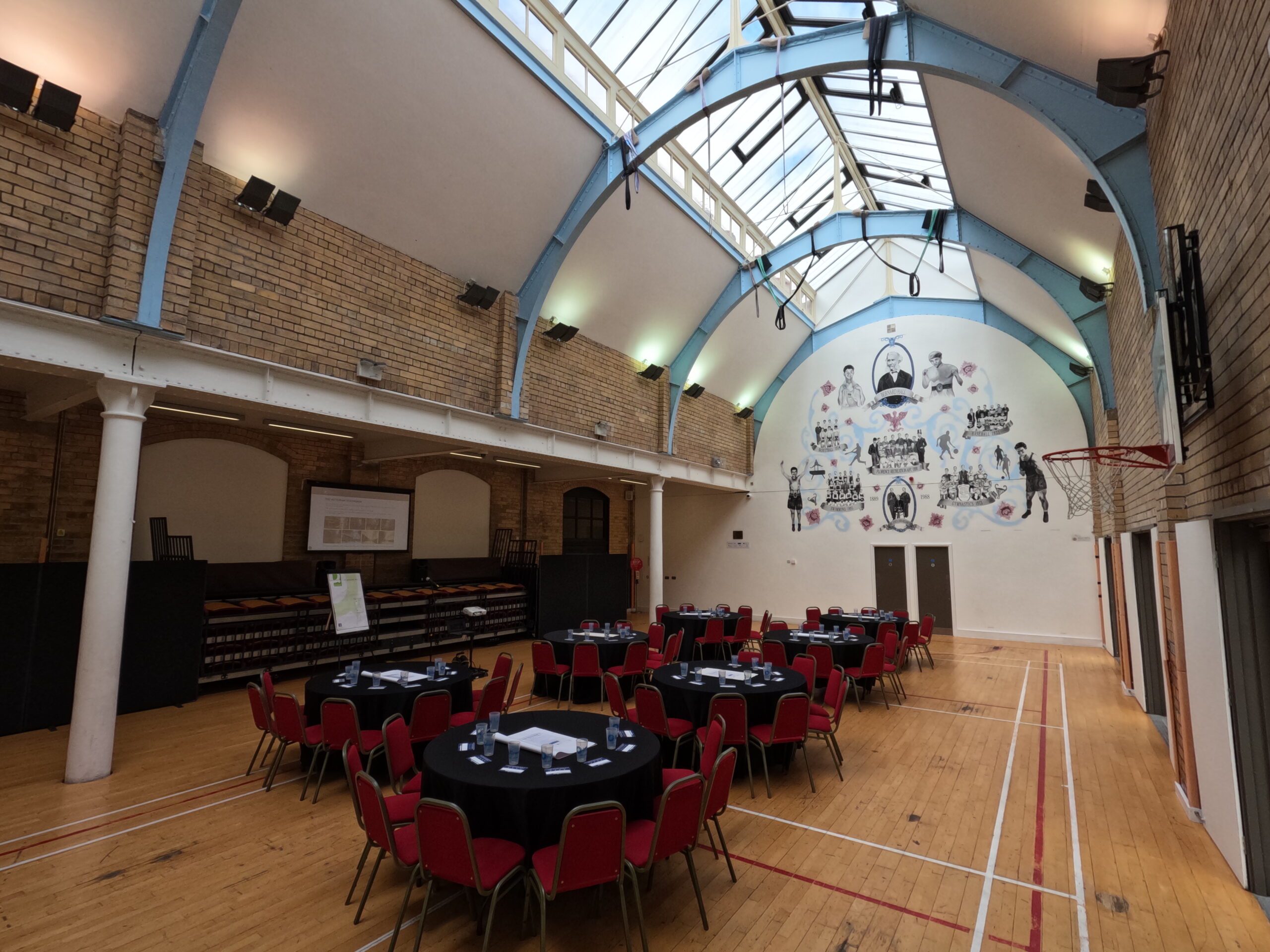 The Victorian Gym event space at The Florrie.